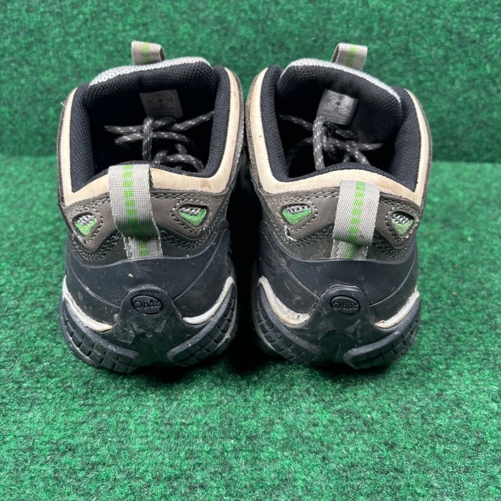 Oboz Sawtooth Low Womens Hiking Shoes Brown Grey Green EG20602 Size 8.5